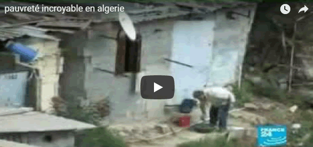 Pauvreté incroyable en Algérie
